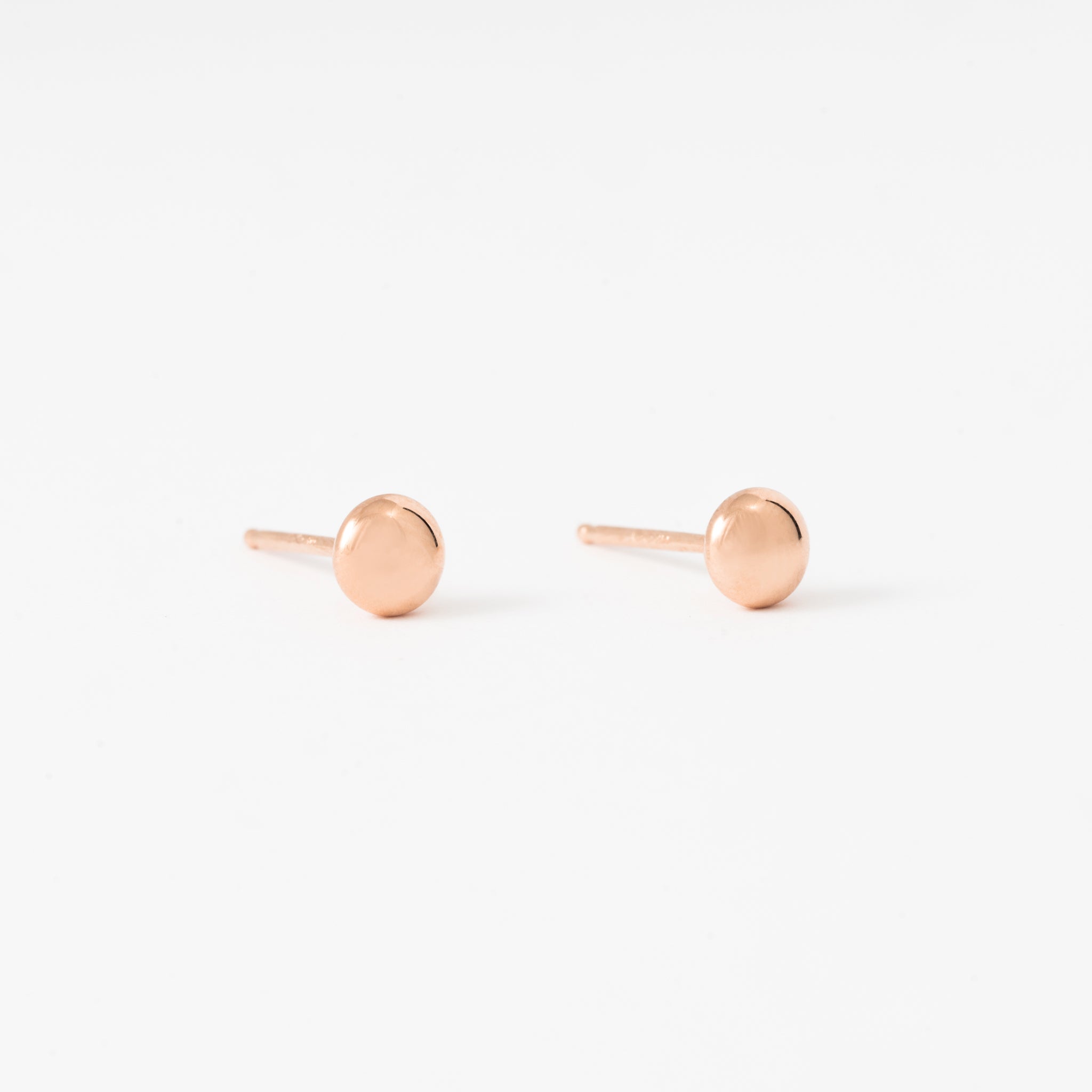 Gone To Seed Earrings - Small Stud Gold